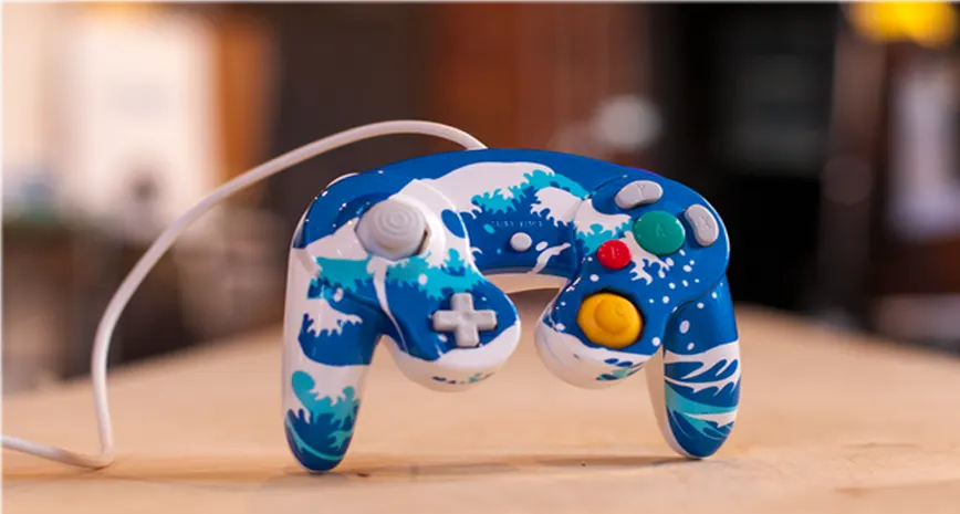 How to Paint a GameCube Controller